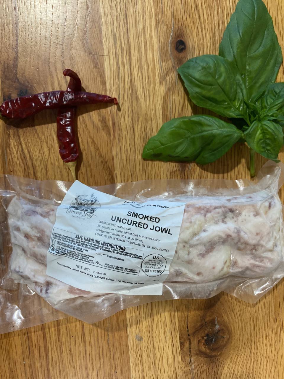 Smoked Uncured Jowl